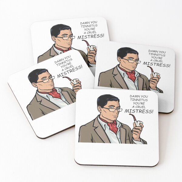 Item preview, Archer Sitcom - Damn You Tinnitus You're A Cruel Mistress!  designed and sold by rishiroberson3.