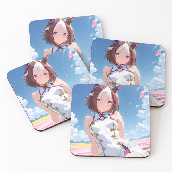 Item preview, Special Week Uma Musume Pretty Derby Anime Girl Flower Field Serenity designed and sold by Raslbazola.