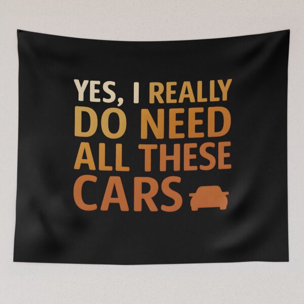 Item preview, Yes I Really Do Need All These Cars Funny Garage Mechanic Thanksgiving designed and sold by hemagamo.