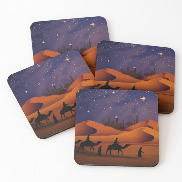 Item preview, Pixel Desert Caravan designed and sold by Saint Arts Studio.