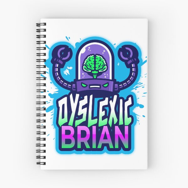 Item preview, DYSLEXIC BRIAN BRAIN designed and sold by dymolio.