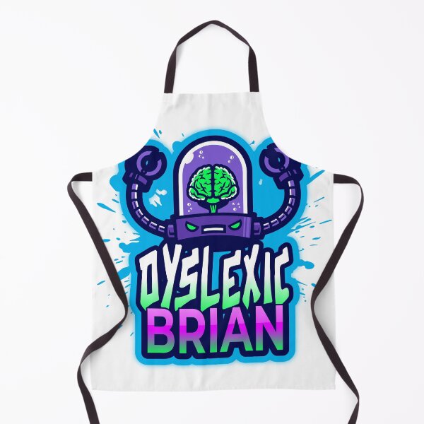 Item preview, DYSLEXIC BRIAN BRAIN designed and sold by dymolio.
