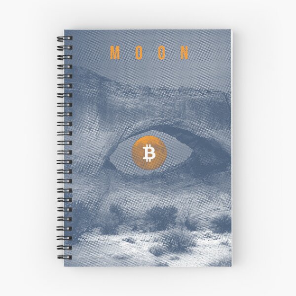 Item preview, Bitcoin Moon designed and sold by CyberRex.