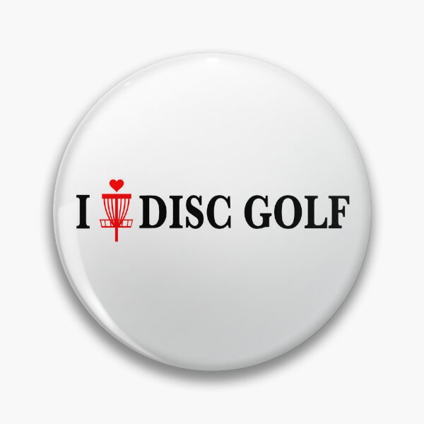 Item preview, I love disc golf - Disc Golf Basket designed and sold by dcroffe.