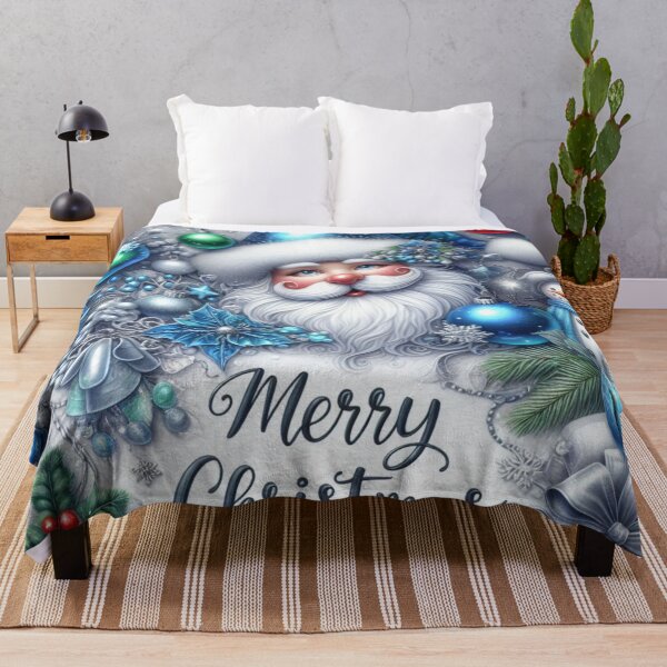 Artikelvorschau, Blauer Weihnachtsmann – Einzigartiges Weihnachtsdesign entworfen und verkauft von GiftsAndDecor.