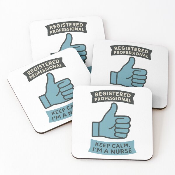 Item preview, Registered Professional Keep Calm I’m a Nurse Thumbs Up Design designed and sold by TeeTimeTreasure.
