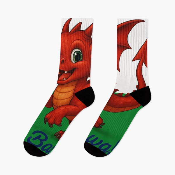 Item preview, Naughty Welsh Dragon-Draig Bach-Dyn Bach Drwg  designed and sold by chipshopchippy.