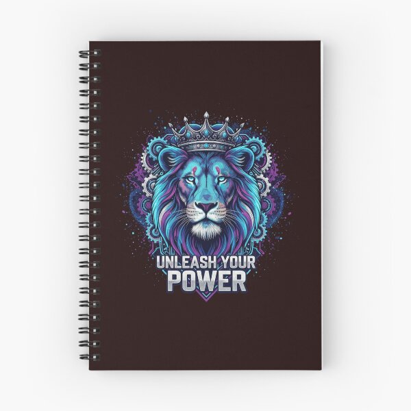 Item preview, LionLion Couronné Tech | Force & Pouvoir | Design Redbubble Futuriste | "Unleash Your Power" Art designed and sold by Magounette.