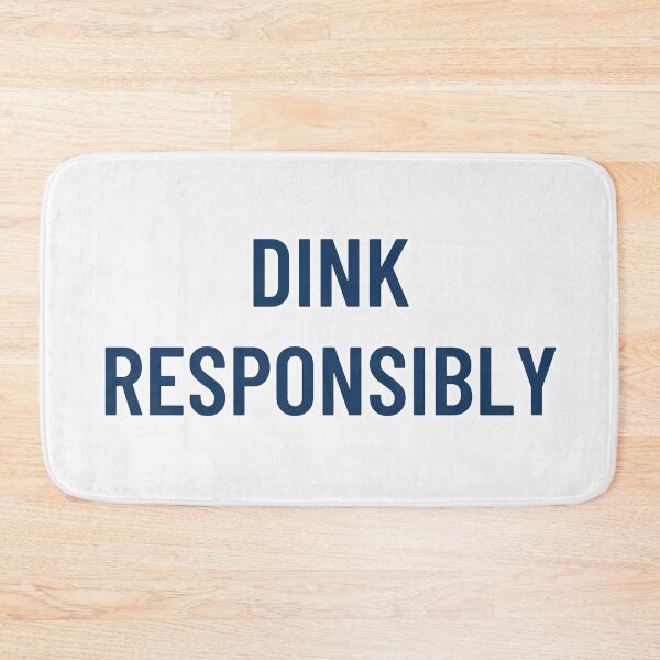 Item preview, Dink Responsibly | Funny Pickleball Gift designed and sold by FitEnvy.