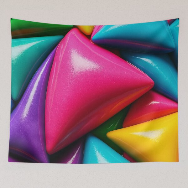 Item preview, Neon Plastics Triangles designed and sold by C ON V E RS A T I O N~PE A C E ™.