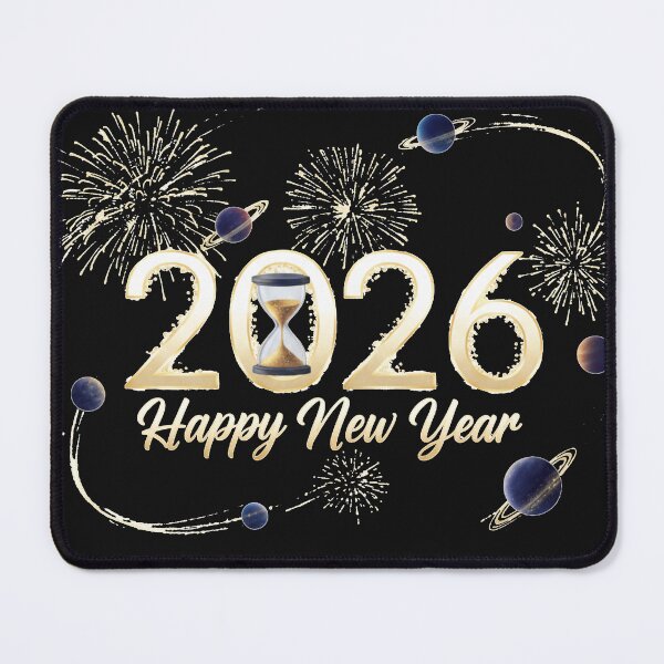Item preview, Happy New Year 2026 Cosmic Galaxy Celebration designed and sold by designwiss.