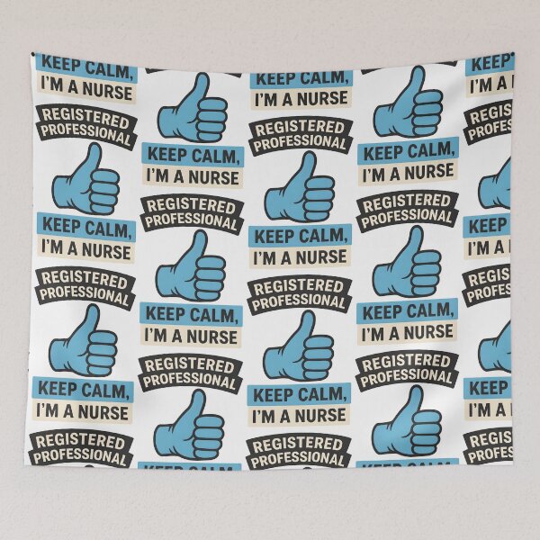 Item preview, Registered Professional Keep Calm I’m a Nurse Thumbs Up Design Variant designed and sold by TeeTimeTreasure.