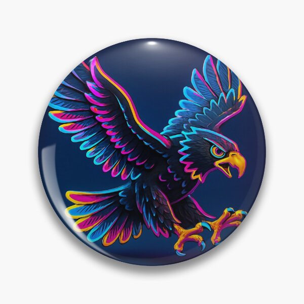 Item preview, neon eagle designed and sold by Dogandesighn.