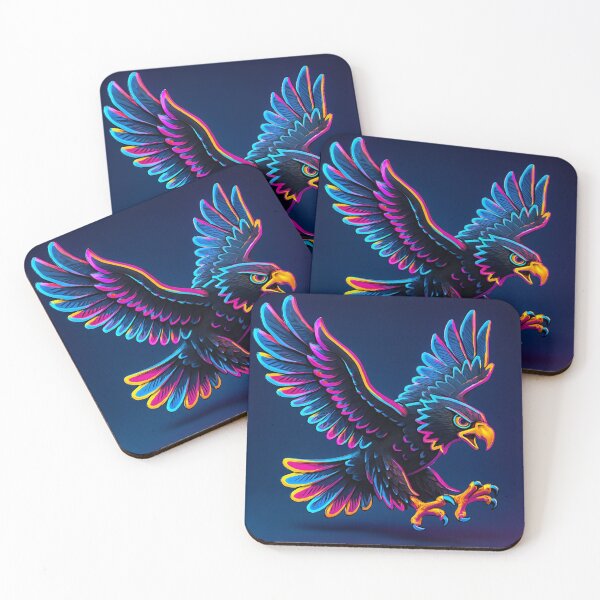 Item preview, neon eagle designed and sold by Dogandesighn.