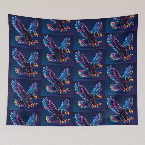 Item preview, neon eagle designed and sold by Dogandesighn.