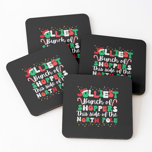 Item preview, Jolliest Bunch Quote With Bright Christmas Light  designed and sold by barrycantre11.