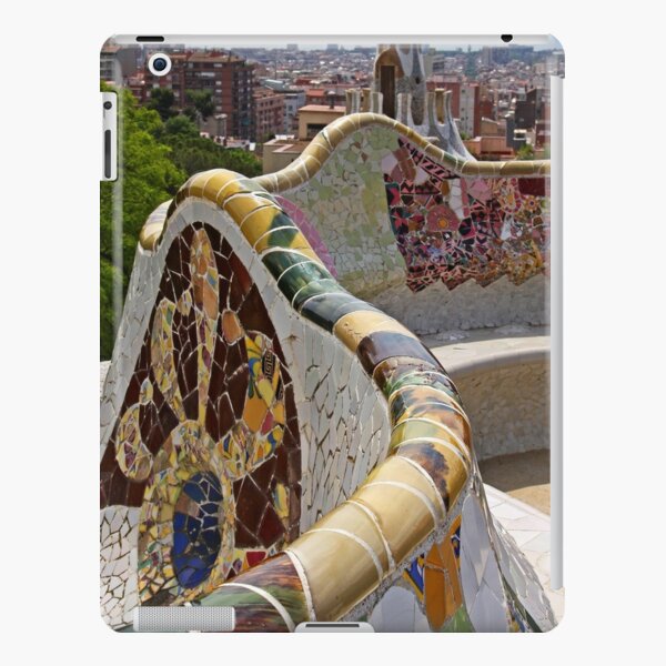 Reaching out to Barcelona in Park Guell iPad Snap Case