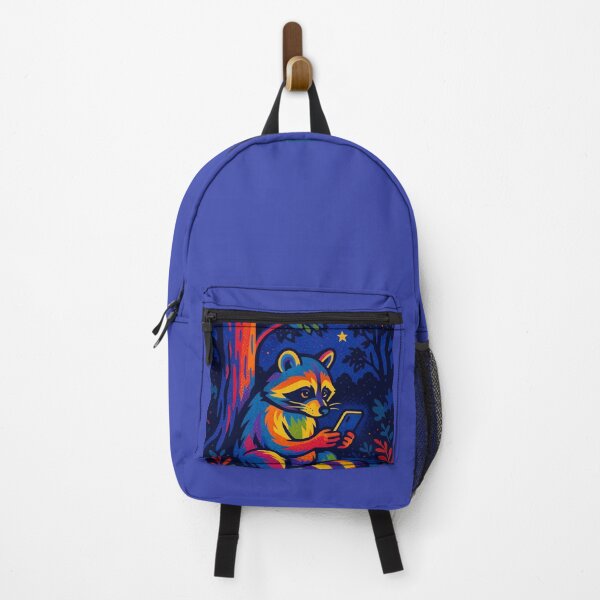Item preview, Colorful cute raccoon designed and sold by Dogandesighn.