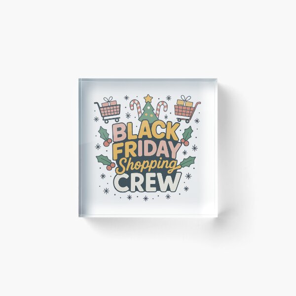 Item preview, Black Friday Shopping Crew designed and sold by Pixelmap.