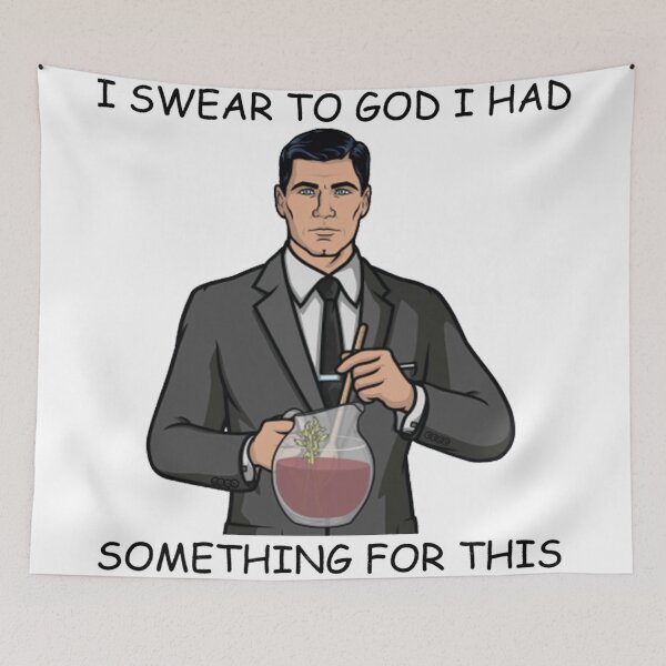 Item preview, Graphic Love Archer Sitcom - I Swear To God I Had Something For This  designed and sold by rishiroberson3.