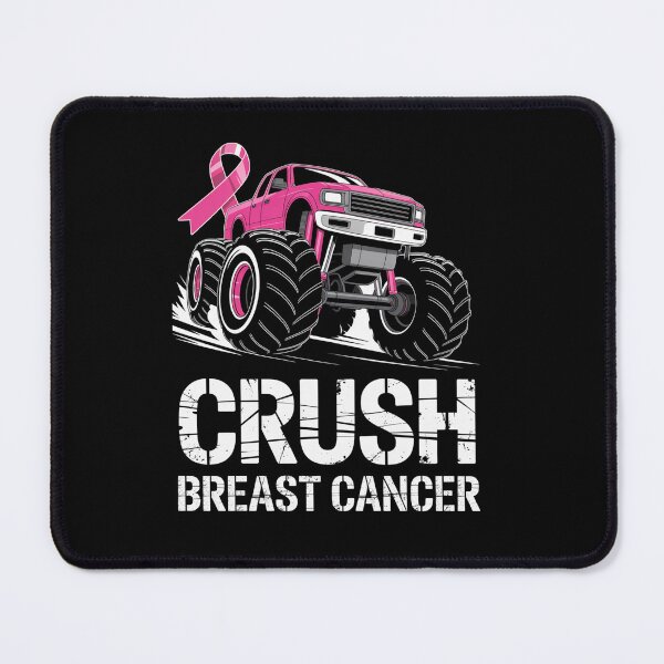 Item preview, Monster Truck Pink Breast Cancer Awareness designed and sold by AnixieArtFun.