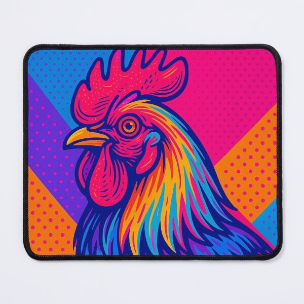 Item preview, Colorful cute rooster designed and sold by Dogandesighn.