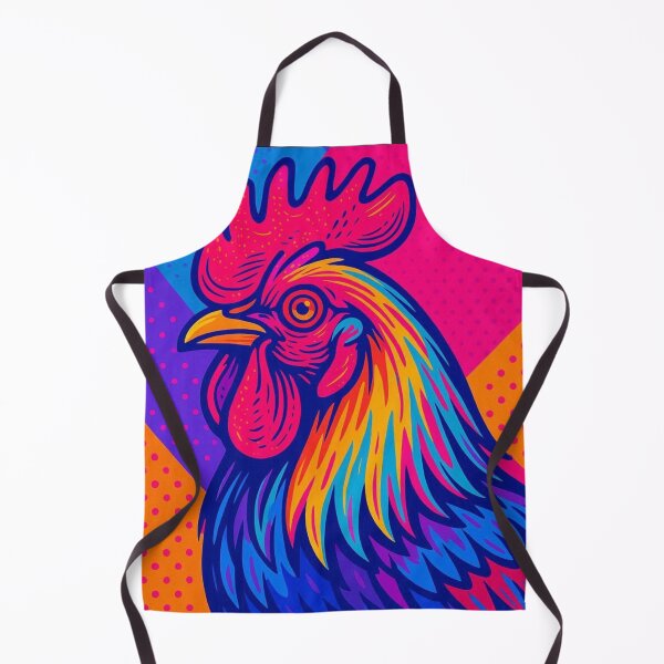 Item preview, Colorful cute rooster designed and sold by Dogandesighn.