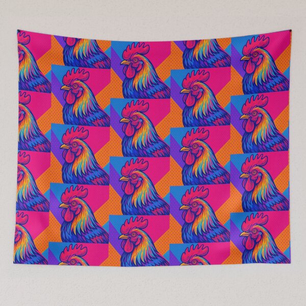 Item preview, Colorful cute rooster  designed and sold by Dogandesighn.