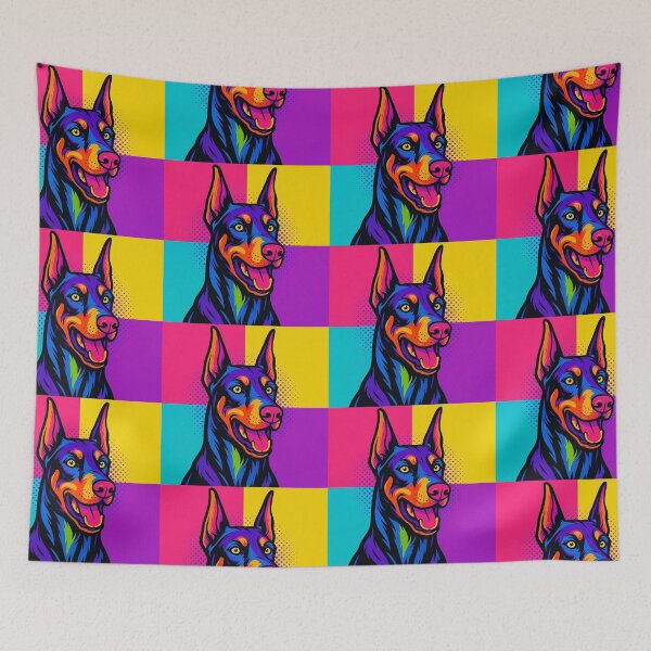 Item preview, Cute doberman dog  designed and sold by Dogandesighn.