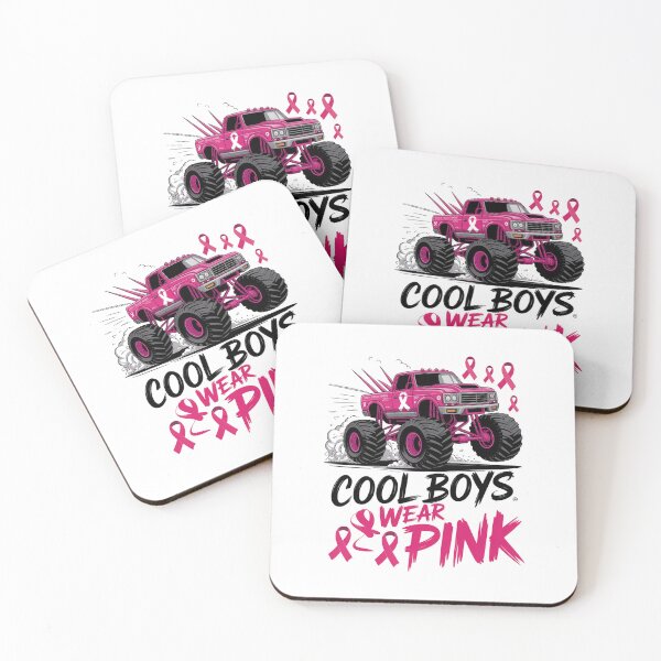 Item preview, Monster Truck Pink Breast Cancer Awareness  designed and sold by AnixieArtFun.