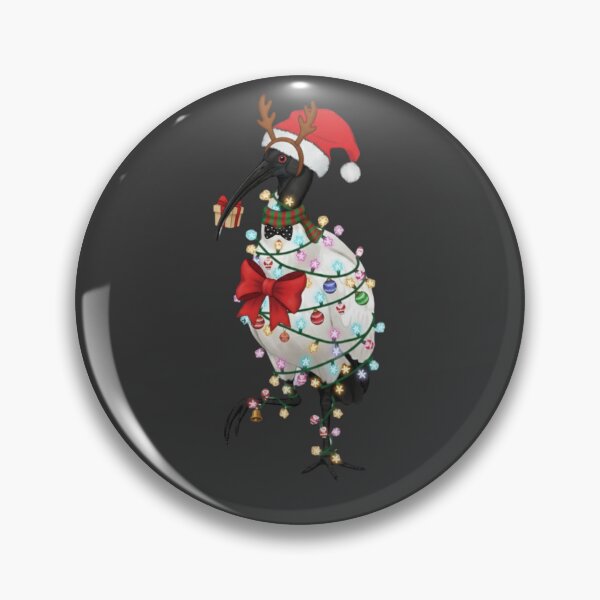 Item preview, Christmas Bin Chicken Ready for Christmas designed and sold by trutut.