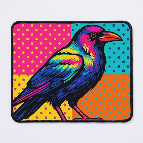Item preview, Colorful cute crow  designed and sold by Dogandesighn.