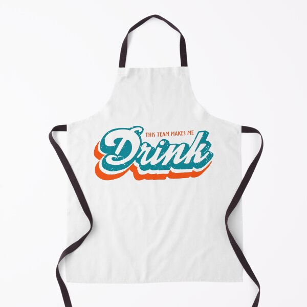 Item preview, Miami Dolphins Shirts This Team Makes Me Drink M5180 designed and sold by PeterBJensen.