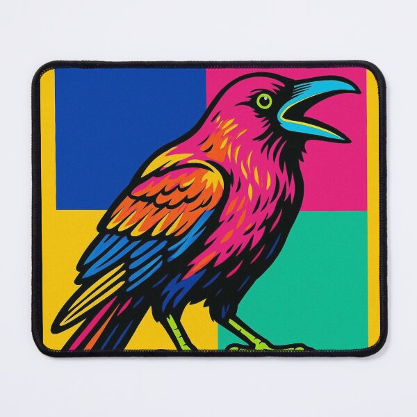 Item preview, Colorful cute crow  designed and sold by Dogandesighn.