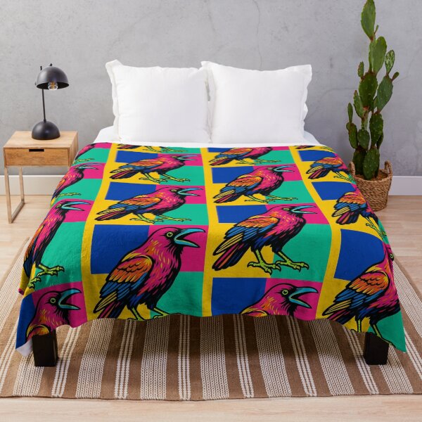 Item preview, Colorful cute crow designed and sold by Dogandesighn.