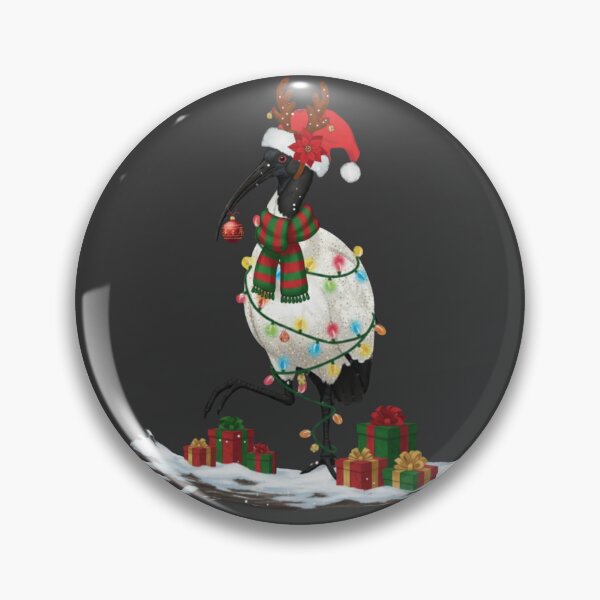 Item preview, Christmas Bin Chicken Santa designed and sold by trutut.