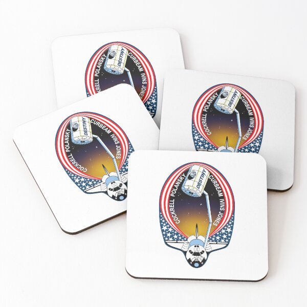 Item preview, Space Shuttle, STS-98, Mission Patch designed and sold by CharlieDesings.