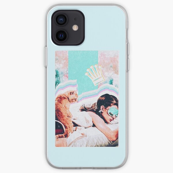 AUDREY HEPBURN BREAKFAST AT TIFFANYS x queen collage iPhone Soft Case