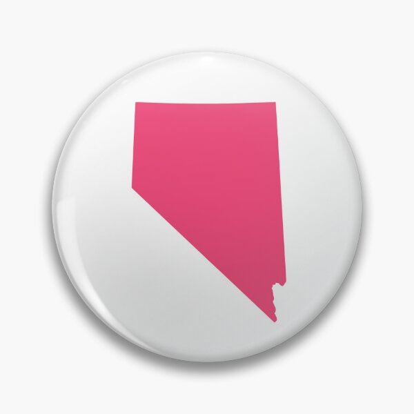 Artikelvorschau, Nevada-Kartensilhouette – Minimales Rosa entworfen und verkauft von Paper Drip.