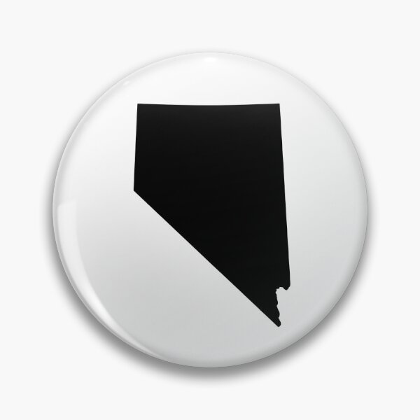 Artikelvorschau, Nevada-Kartensilhouette – Minimales Schwarz entworfen und verkauft von Paper Drip.