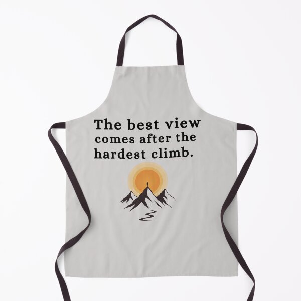 Item preview, The Best View Comes After the Hardest Climb - Motivational Hiking Quote To Give Positive Mind Set to Do More designed and sold by Kamzzi.