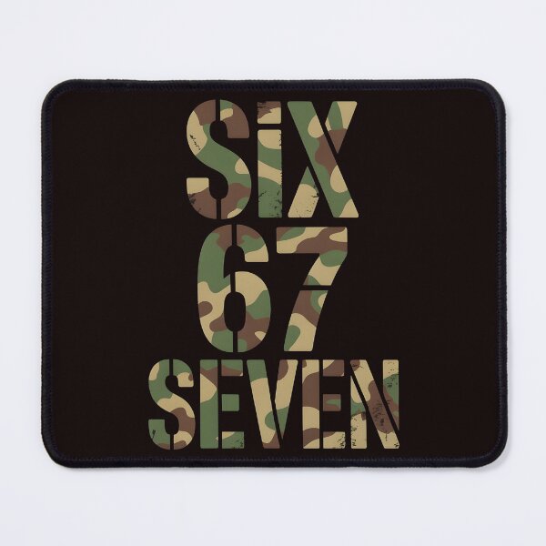 Item preview, Camo Six Seven – Vintage 67 Meme Hunting Design designed and sold by Redgiant87x.