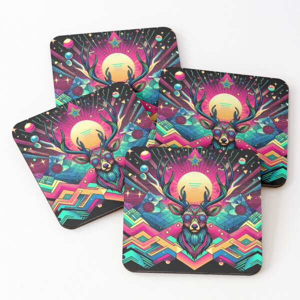 Item preview, Colorful geometric decorative mystic deee designed and sold by Dogandesighn.