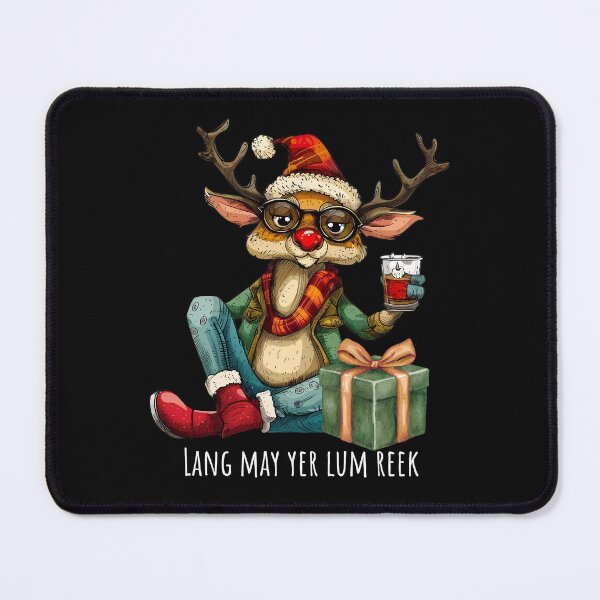 Item preview, Scottish Lang May Yer Lum Reek Funny Reindeer Design designed and sold by MTJ-Mushrooms.