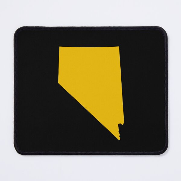 Item preview, Nevada Map Silhouette – Minimal Yellow designed and sold by Paper Drip.