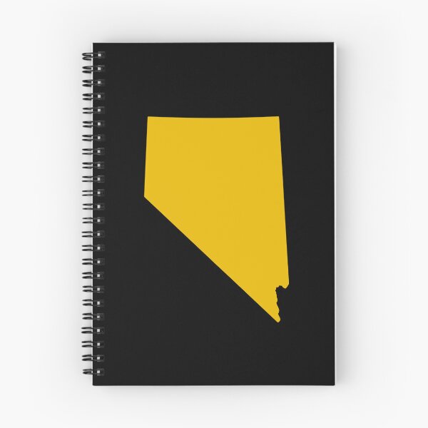 Item preview, Nevada Map Silhouette – Minimal Yellow designed and sold by Paper Drip.