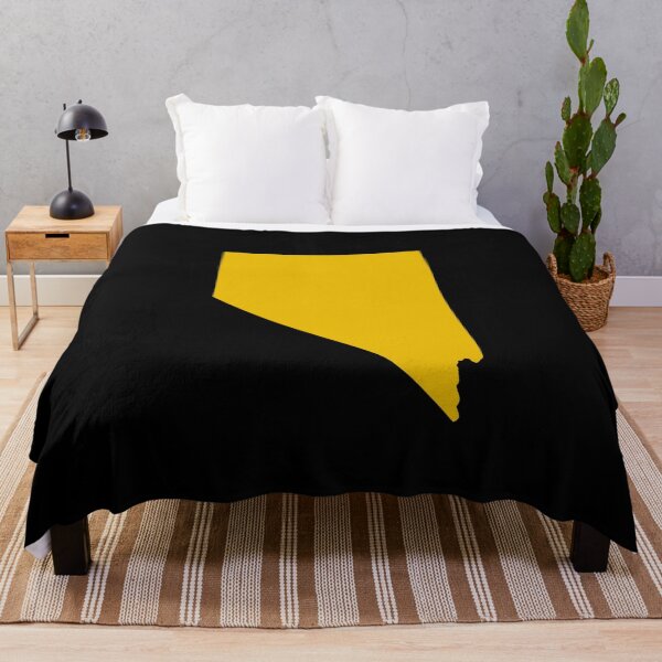 Item preview, Nevada Map Silhouette – Minimal Yellow designed and sold by Paper Drip.