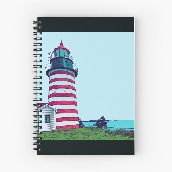 Item preview, Maine Lighthouse at Lubec, Maine designed and sold by dragonsinn.