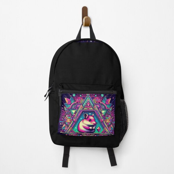 Item preview, Colorful geometric decorative mystic hamster  designed and sold by Dogandesighn.
