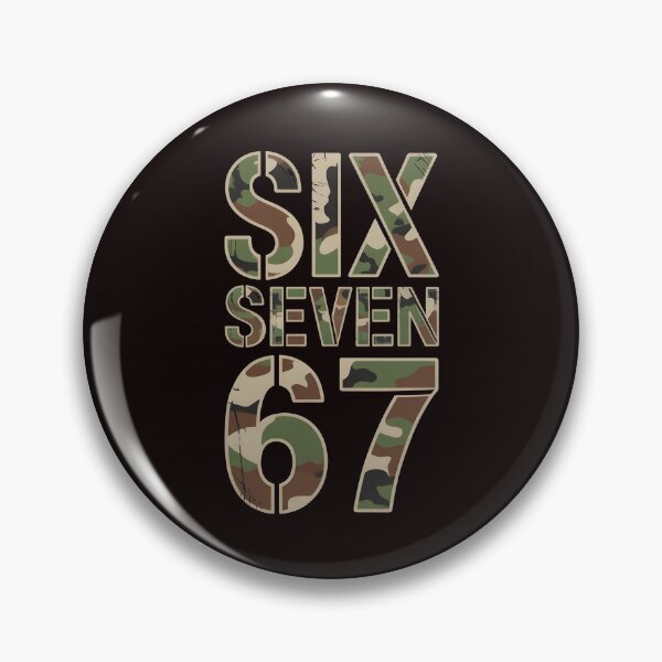 Item preview, Camo Six Seven – Military Hunting 67 Meme Art designed and sold by Redgiant87x.